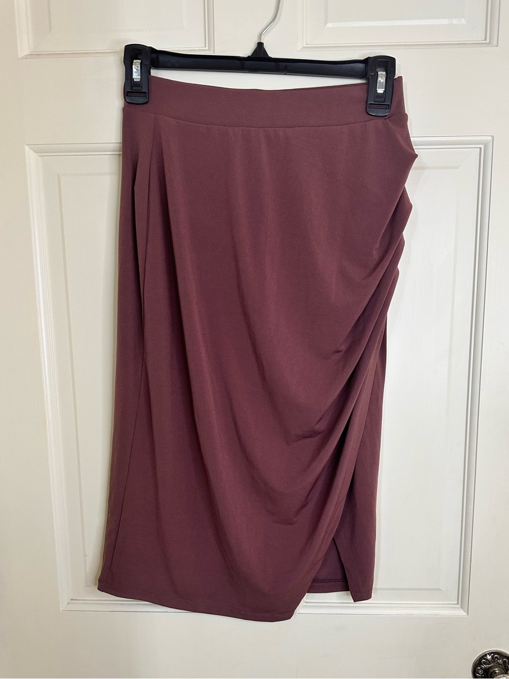Maurice’s Women's Draped Midi Skirt in Mauve size XS